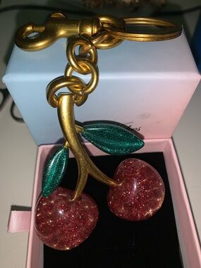 Cherry bag/purse Charm Keychain